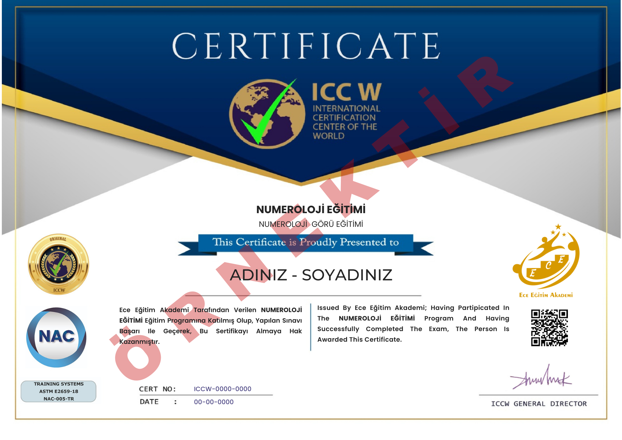 NUMEROLOJİ EĞİTİMİ